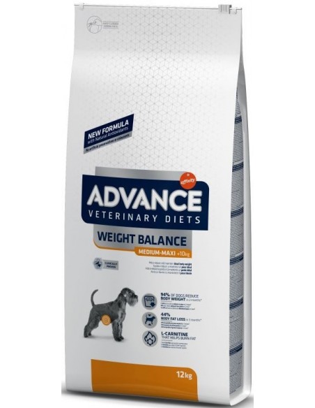 Advance Veterinary Diets Adult Medium-Maxi Weight Balance 12 kg