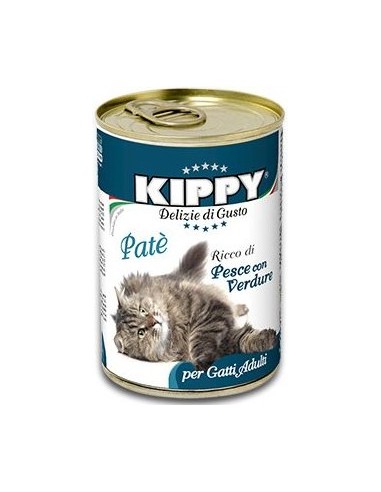 Kippy Cat Adult Paté Peix amb Verdures 400 gr 8015912503329