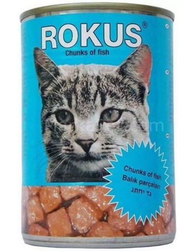 Rokus Cat Adult Trossos de Peix 410 gr. 8710862058072