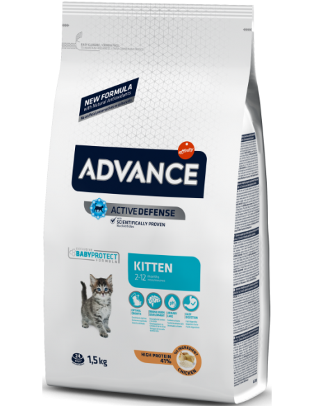 Advance Cat Kitten Pollo 1,5 kg 8410650151892
