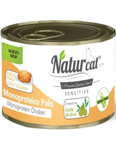 Natur Cat Adult Pollastre Monoproteïc Grain Free 200 gr 606110285520