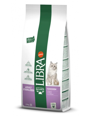 Libra Cat Adult Sterilized Pollo 15 kg 8410650209401