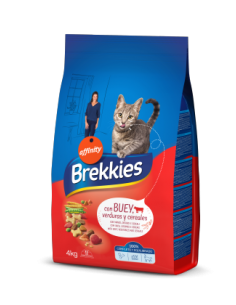 Brekkies Cat Adult Buey 4 kg 8410650159072
