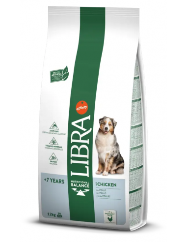 Libra Senior (+7) Pollastre 12 kg. 8410650216645