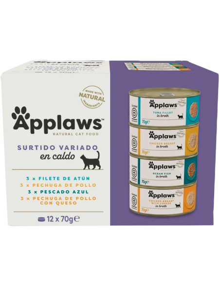 Applaws Adult Assortiment Variat en Brou 12x70gr