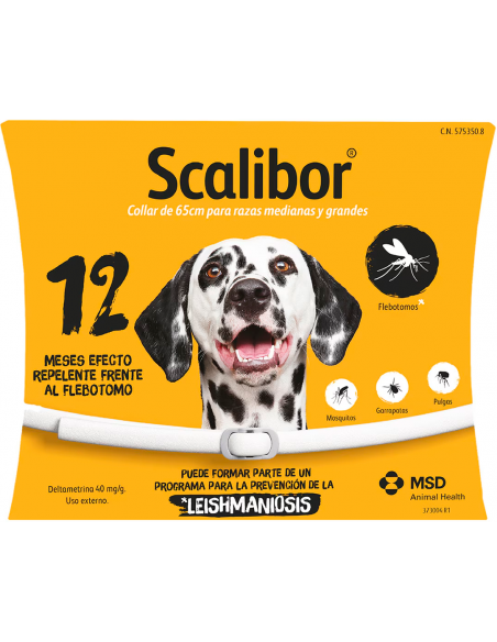 Scalibor Collar 65 cm (races mitjanes i grans)