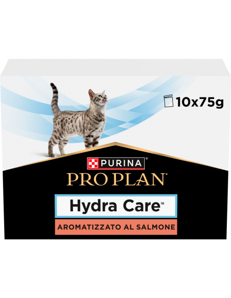 Purina Pro Plan Veterinary Diets Cat Hydra Care Salmó 10x75 gr
