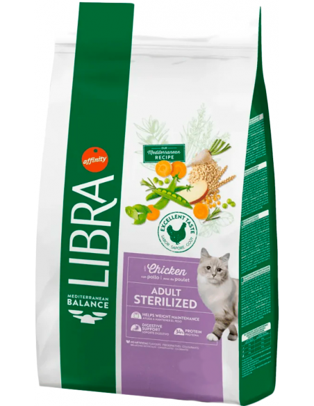 Libra Cat Adult Sterilized Pollastre 1,5 kg