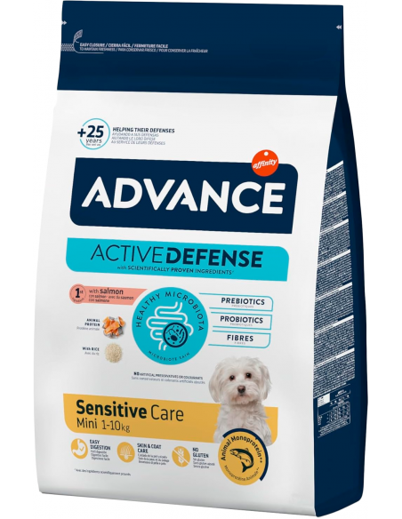 Advance Adult Mini Sensitive Care Salmó 8 kg