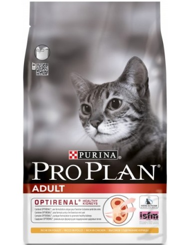 Purina Pro Plan Cat Adult Optirenal 3 Kg Pinso Gats Adults Totes les Races Enfermetat Renal Pollastre 3222270708838