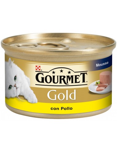 Purina Gourmet Gold Adult Mousse Pollo 85gr 8410168195586