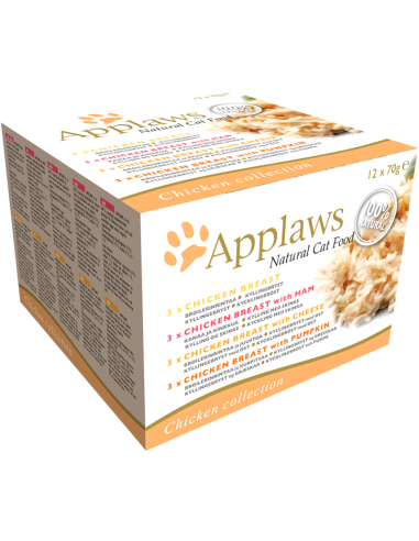 Applaws Adult Multipack Pollo 70 gr x 12. 5060333437374