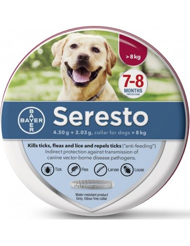 Bayer Seresto Dog Collar +8 kg 4007221035923